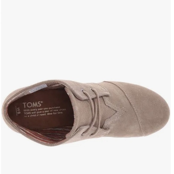 TOMS Kala Women's Wedge Ankle Boots - Great Used condition - Picture 2 of 10